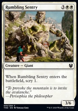 Rumbling Sentry - Theros Beyond Death (Common) [THB-35] - JotaCards - Tu Tienda de TCG