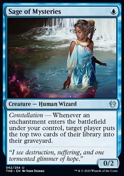 Sage of Mysteries - Theros Beyond Death (Uncommon) [THB-62] - JotaCards - Tu Tienda de TCG