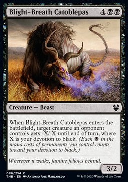 Blight-Breath Catoblepas - Theros Beyond Death (Common) [THB-86] - JotaCards - Tu Tienda de TCG