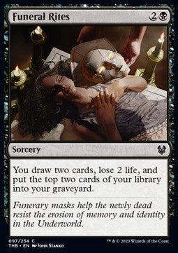 Funeral Rites - Theros Beyond Death (Common) [THB-97] - JotaCards - Tu Tienda de TCG