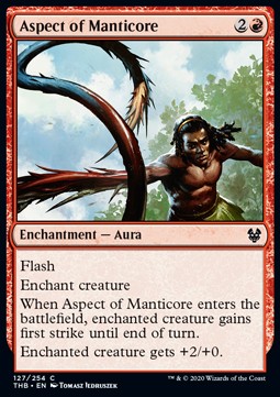 Aspect of Manticore - Theros Beyond Death (Common) [THB-127] - JotaCards - Tu Tienda de TCG