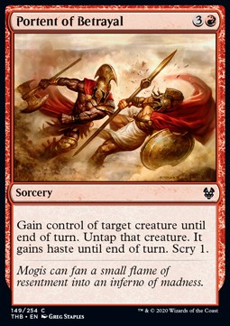 Portent of Betrayal - Theros Beyond Death (Common) [THB-149] - JotaCards - Tu Tienda de TCG