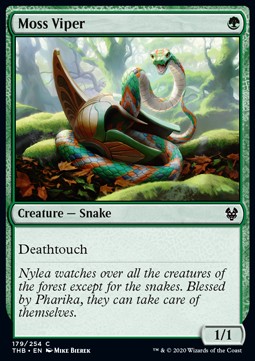Moss Viper - Theros Beyond Death (Common) [THB-179] - JotaCards - Tu Tienda de TCG
