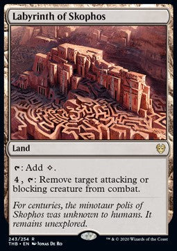 Labyrinth of Skophos - Theros Beyond Death (Rare) [THB-243] - JotaCards - Tu Tienda de TCG