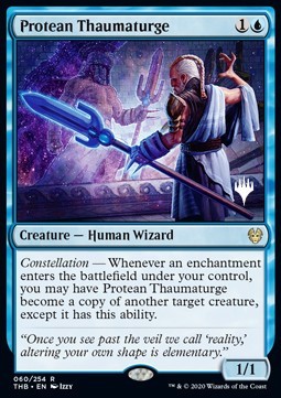 Protean Thaumaturge (V.1) - Theros Beyond Death: Promos (Rare) [PTHB-60] - JotaCards - Tu Tienda de TCG