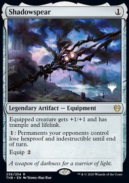 Shadowspear (V.1) - Theros Beyond Death: Promos (Rare) [PTHB-236] - JotaCards - Tu Tienda de TCG