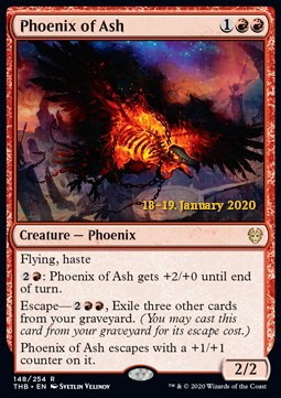 Phoenix of Ash (V.2) - Theros Beyond Death: Promos (Rare) [PTHB-148] - JotaCards - Tu Tienda de TCG