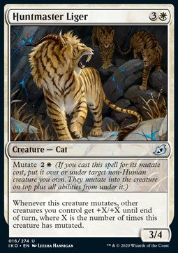 Huntmaster Liger - Ikoria: Lair of Behemoths (Uncommon) [IKO-16] - JotaCards - Tu Tienda de TCG