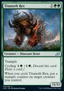 Titanoth Rex - Ikoria: Lair of Behemoths (Uncommon) [IKO-174] - JotaCards - Tu Tienda de TCG
