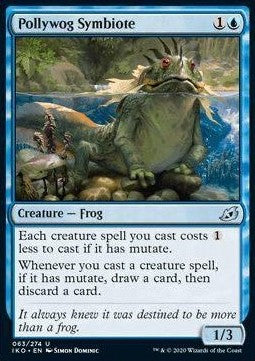 Pollywog Symbiote - Ikoria: Lair of Behemoths (Uncommon) [IKO-63] - JotaCards - Tu Tienda de TCG
