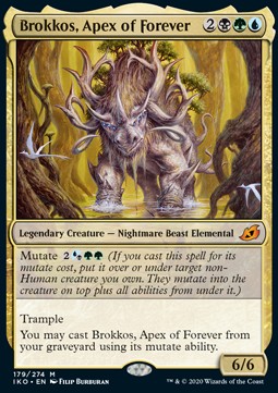 Brokkos, Apex of Forever - Ikoria: Lair of Behemoths (Mythic) [IKO-179] - JotaCards - Tu Tienda de TCG