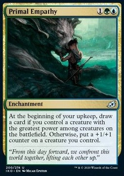 Primal Empathy - Ikoria: Lair of Behemoths (Uncommon) [IKO-200] - JotaCards - Tu Tienda de TCG
