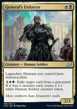 General's Enforcer - Ikoria: Lair of Behemoths (Uncommon) [IKO-188] - JotaCards - Tu Tienda de TCG