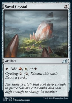 Savai Crystal - Ikoria: Lair of Behemoths (Uncommon) [IKO-239] - JotaCards - Tu Tienda de TCG