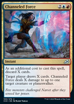 Channeled Force - Ikoria: Lair of Behemoths (Uncommon) [IKO-180] - JotaCards - Tu Tienda de TCG