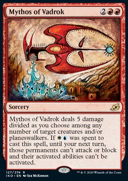 Mythos of Vadrok - Ikoria: Lair of Behemoths (Rare) [IKO-127] - JotaCards - Tu Tienda de TCG