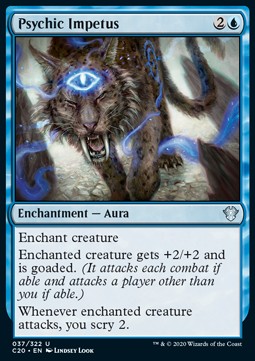 Psychic Impetus - Commander: Ikoria (Uncommon) [C20-37] - JotaCards - Tu Tienda de TCG