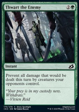 Thwart the Enemy - Ikoria: Lair of Behemoths (Common) [IKO-173] - JotaCards - Tu Tienda de TCG