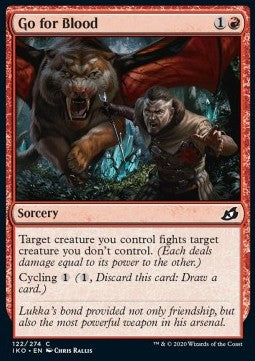 Go for Blood - Ikoria: Lair of Behemoths (Common) [IKO-122] - JotaCards - Tu Tienda de TCG