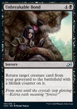 Unbreakable Bond - Ikoria: Lair of Behemoths (Uncommon) [IKO-101] - JotaCards - Tu Tienda de TCG