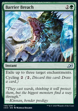 Barrier Breach - Ikoria: Lair of Behemoths (Uncommon) [IKO-145] - JotaCards - Tu Tienda de TCG