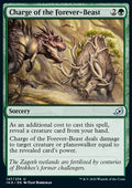 Charge of the Forever-Beast - Ikoria: Lair of Behemoths (Uncommon) [IKO-147] - JotaCards - Tu Tienda de TCG