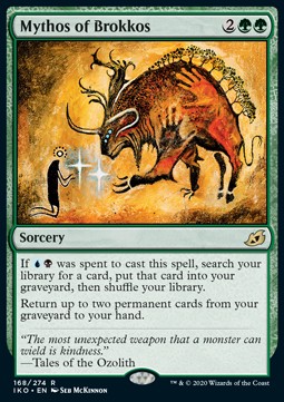Mythos of Brokkos - Ikoria: Lair of Behemoths (Rare) [IKO-168] - JotaCards - Tu Tienda de TCG