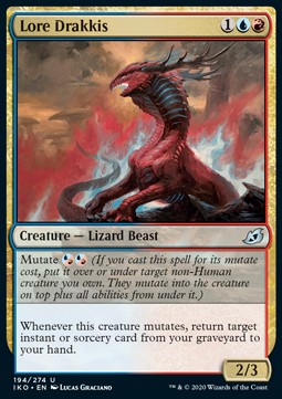 Lore Drakkis - Ikoria: Lair of Behemoths (Uncommon) [IKO-194] - JotaCards - Tu Tienda de TCG
