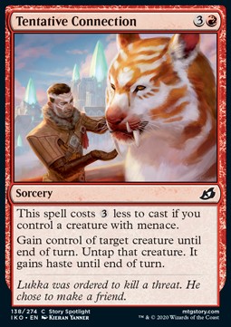 Tentative Connection - Ikoria: Lair of Behemoths (Common) [IKO-138] - JotaCards - Tu Tienda de TCG