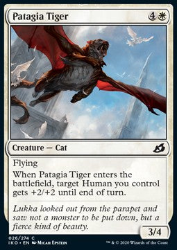 Patagia Tiger - Ikoria: Lair of Behemoths (Common) [IKO-26] - JotaCards - Tu Tienda de TCG
