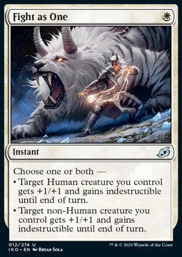 Fight as One - Ikoria: Lair of Behemoths (Uncommon) [IKO-12] - JotaCards - Tu Tienda de TCG