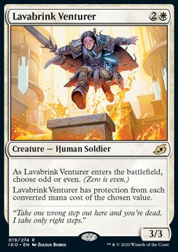Lavabrink Venturer - Ikoria: Lair of Behemoths (Rare) [IKO-19] - JotaCards - Tu Tienda de TCG