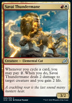 Savai Thundermane - Ikoria: Lair of Behemoths (Uncommon) [IKO-205] - JotaCards - Tu Tienda de TCG