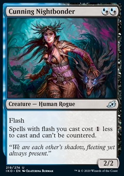 Cunning Nightbonder - Ikoria: Lair of Behemoths (Uncommon) [IKO-219] - JotaCards - Tu Tienda de TCG