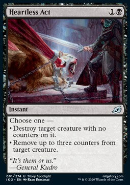 Heartless Act - Ikoria: Lair of Behemoths (Uncommon) [IKO-91] - JotaCards - Tu Tienda de TCG