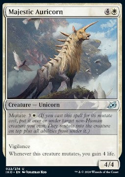 Majestic Auricorn - Ikoria: Lair of Behemoths (Uncommon) [IKO-22] - JotaCards - Tu Tienda de TCG