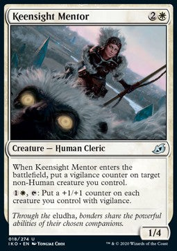 Keensight Mentor - Ikoria: Lair of Behemoths (Uncommon) [IKO-18] - JotaCards - Tu Tienda de TCG