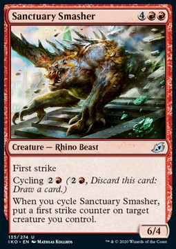 Sanctuary Smasher - Ikoria: Lair of Behemoths (Uncommon) [IKO-135] - JotaCards - Tu Tienda de TCG