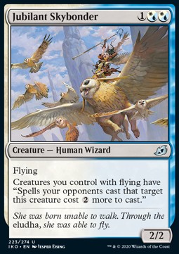 Jubilant Skybonder - Ikoria: Lair of Behemoths (Uncommon) [IKO-223] - JotaCards - Tu Tienda de TCG