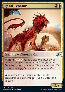 Regal Leosaur - Ikoria: Lair of Behemoths (Uncommon) [IKO-202] - JotaCards - Tu Tienda de TCG