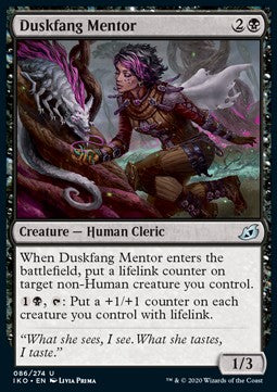 Duskfang Mentor - Ikoria: Lair of Behemoths (Uncommon) [IKO-86] - JotaCards - Tu Tienda de TCG