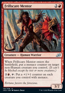 Frillscare Mentor - Ikoria: Lair of Behemoths (Uncommon) [IKO-121] - JotaCards - Tu Tienda de TCG