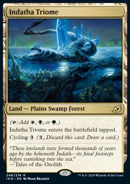 Indatha Triome - Ikoria: Lair of Behemoths (Rare) [IKO-248] - JotaCards - Tu Tienda de TCG