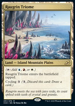 Raugrin Triome - Ikoria: Lair of Behemoths (Rare) [IKO-251] - JotaCards - Tu Tienda de TCG