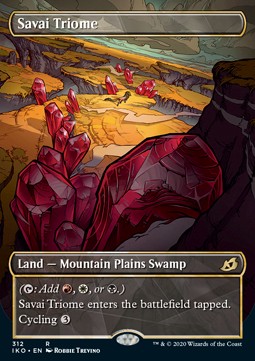 Savai Triome - Ikoria: Lair of Behemoths: Extras (Rare) [XIKO-312] - JotaCards - Tu Tienda de TCG