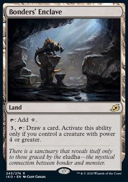 Bonders' Enclave - Ikoria: Lair of Behemoths (Rare) [IKO-245] - JotaCards - Tu Tienda de TCG
