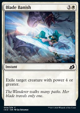 Blade Banish - Ikoria: Lair of Behemoths (Common) [IKO-4] - JotaCards - Tu Tienda de TCG