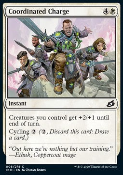 Coordinated Charge - Ikoria: Lair of Behemoths (Common) [IKO-6] - JotaCards - Tu Tienda de TCG