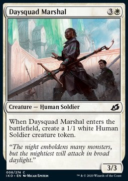 Daysquad Marshal - Ikoria: Lair of Behemoths (Common) [IKO-8] - JotaCards - Tu Tienda de TCG