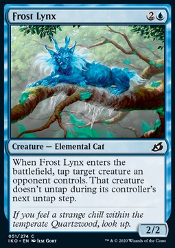 Frost Lynx - Ikoria: Lair of Behemoths (Common) [IKO-51] - JotaCards - Tu Tienda de TCG